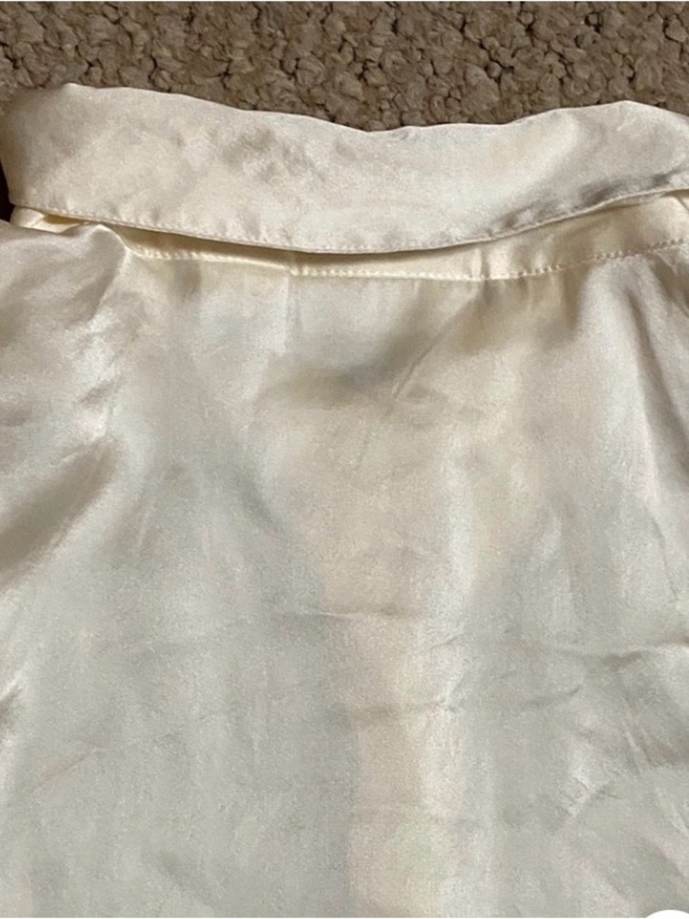 Worthington women’s size large 100% silk, long sleeve dress blouse - Picture 12 of 16